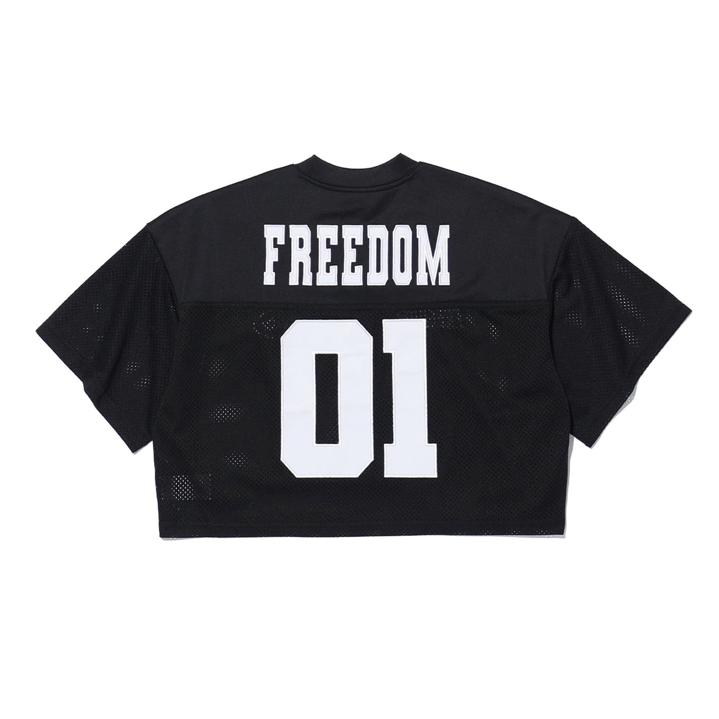 Freedom Mesh Rugby 橄欖球運動短版上衣 黑色 健身訓練服 | Freedom Taiwan 運動服