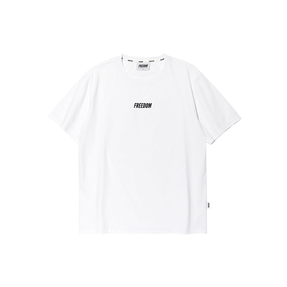 Essential Muscle Fit 運動 T-shirt 白色 健身訓練服 | Freedom Taiwan 運動服