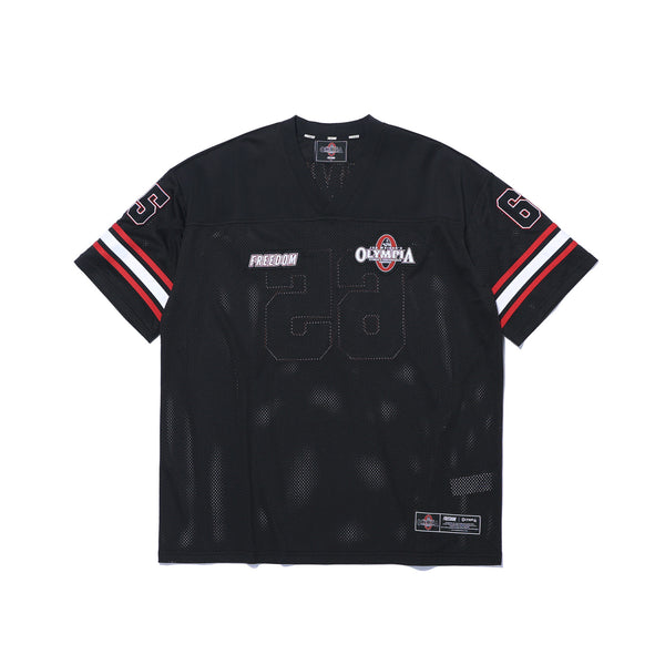Olympia Small Logo Rugby 橄欖球上衣|黑色