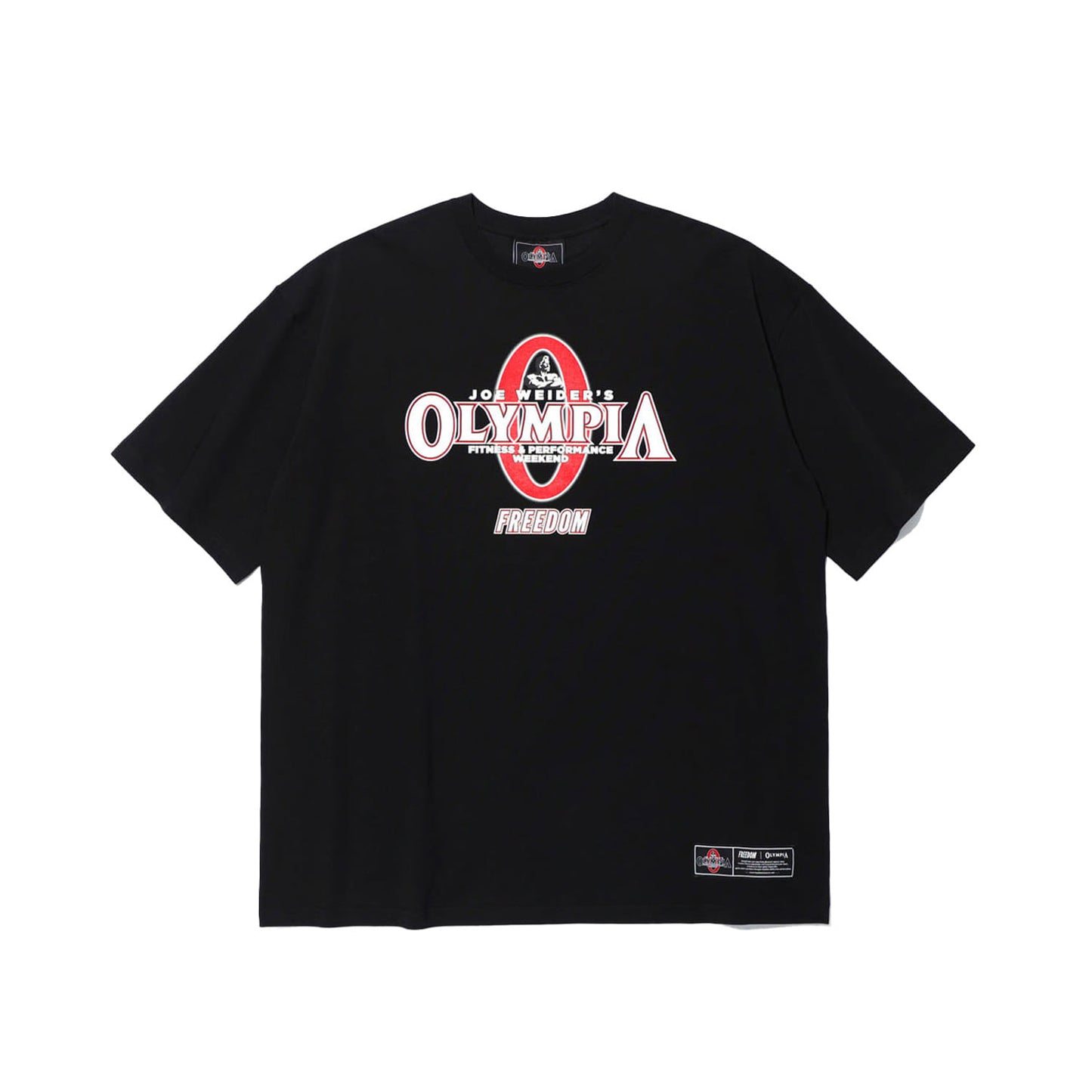Olympia Big Logo 短袖上衣|黑色