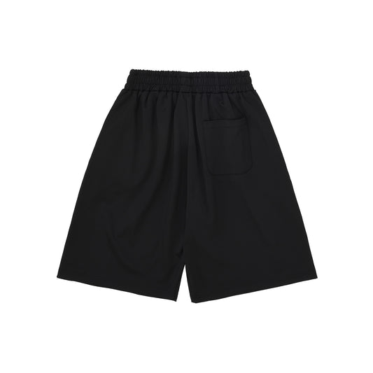 Allright TAPE LOGO 七分短褲|黑色