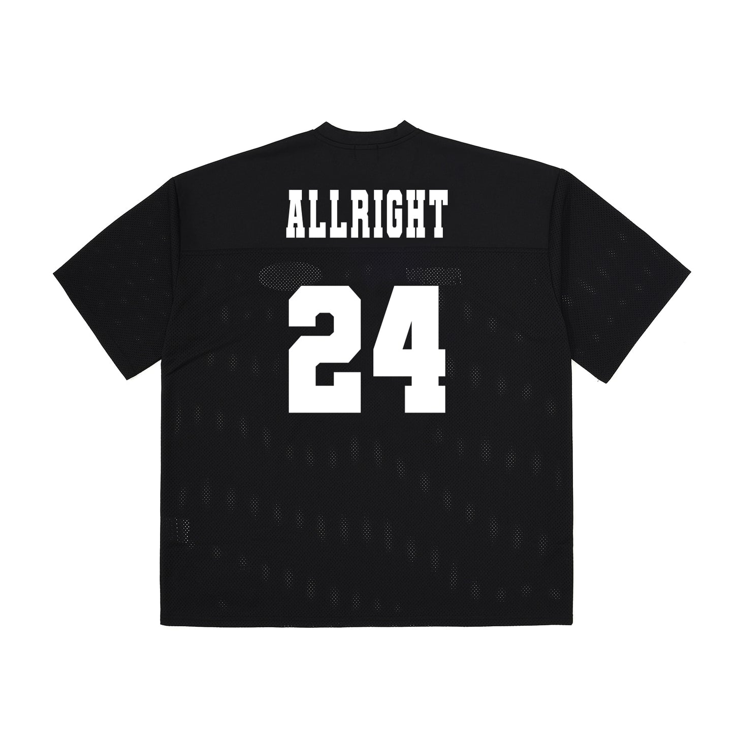 Allright Mesh Rugby 橄欖球上衣 黑色 健身訓練服 | Freedom Taiwan 運動服