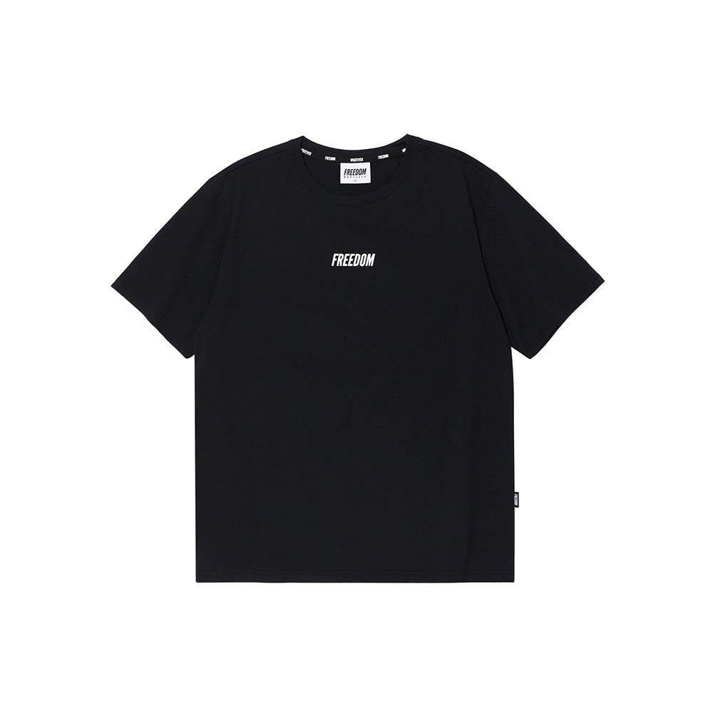 Essential Muscle Fit 運動 T-shirt 黑色 健身訓練服 | Freedom Taiwan 運動服