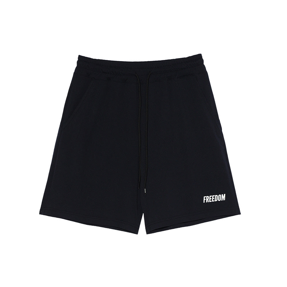 Freedom Essential 系列五吋短褲 黑色 運動短褲 | Freedom Taiwan 運動服
