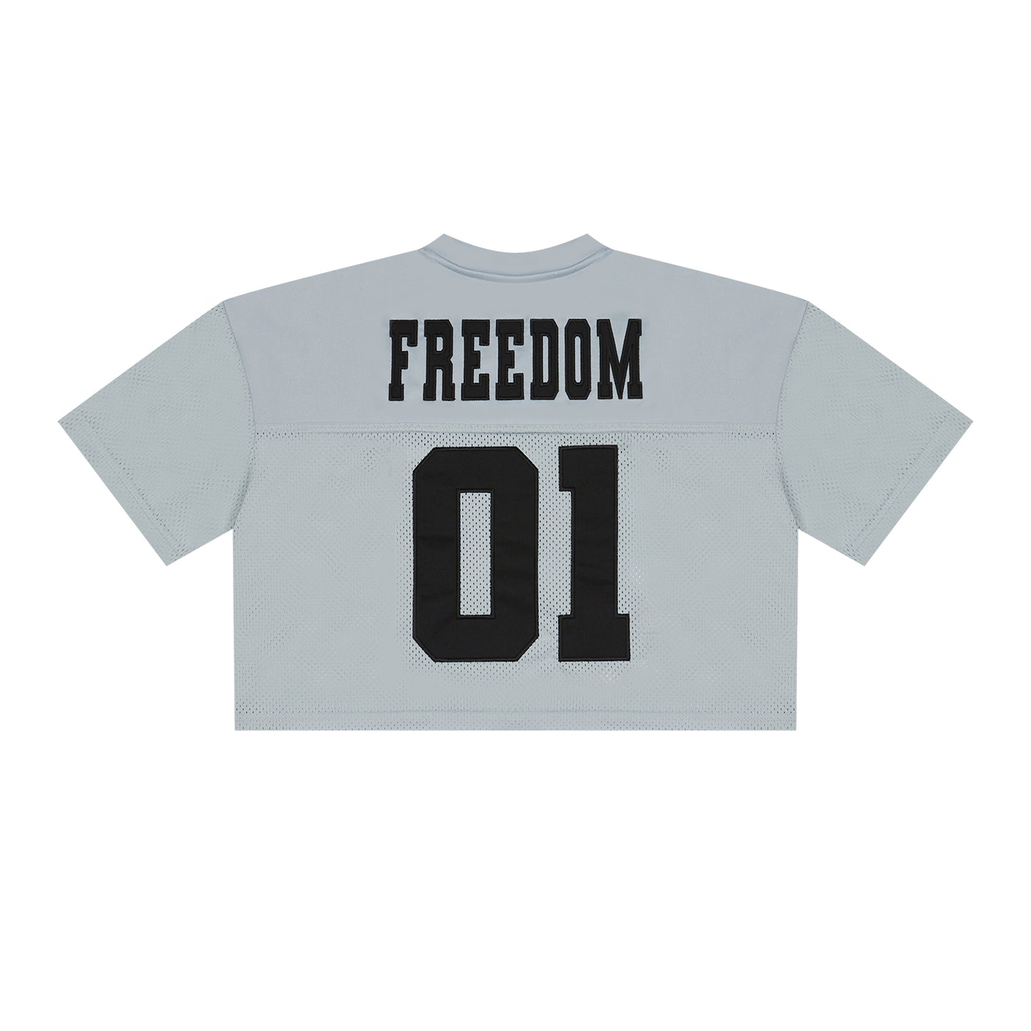 Freedom Mesh Rugby 橄欖球短版上衣 灰色 健身訓練服 | Freedom Taiwan 運動服