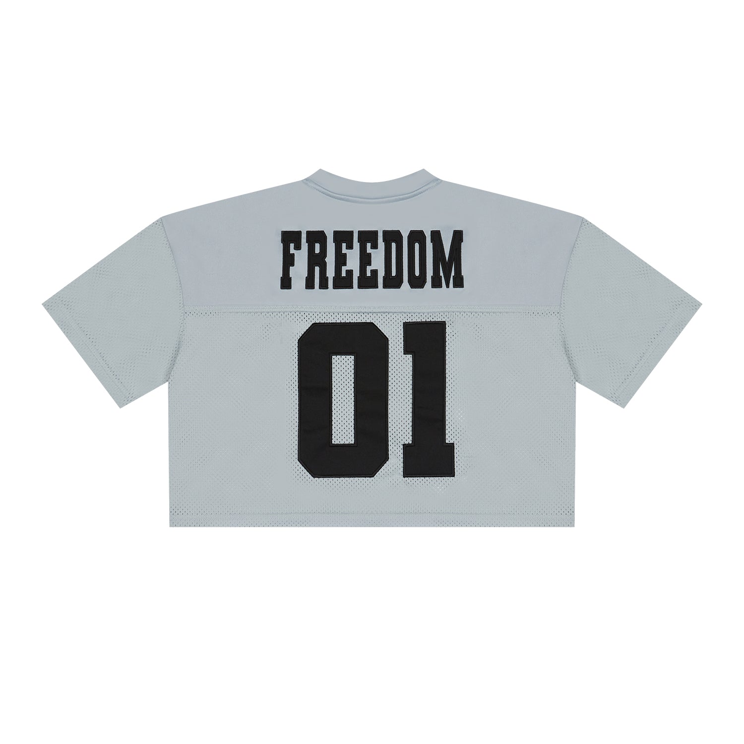 Freedom Mesh Rugby 橄欖球短版上衣 灰色 健身訓練服 | Freedom Taiwan 運動服