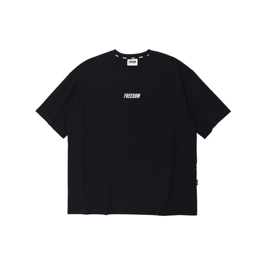 Essential Overfit 運動 T-shirt｜黑色