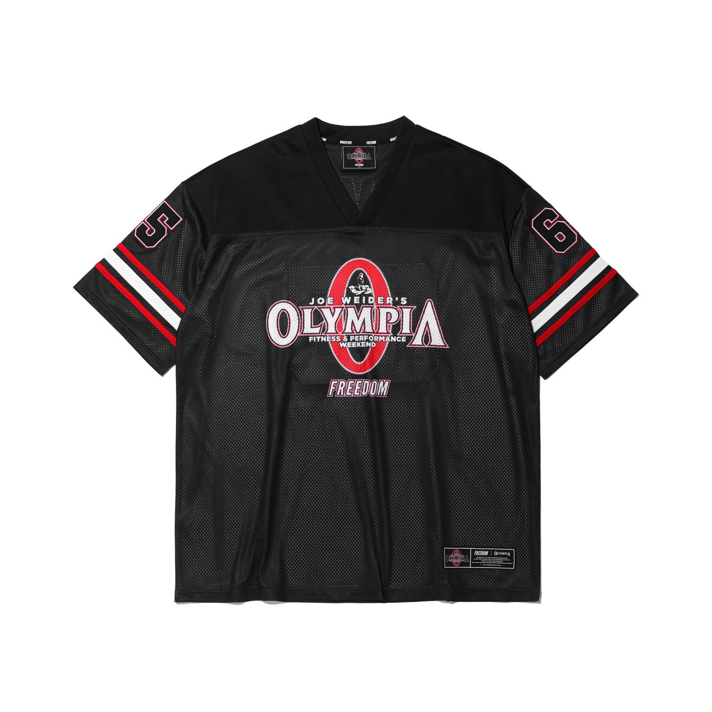 Olympia Rugby 橄欖球上衣 黑色 健身訓練服 | Freedom Taiwan 運動服