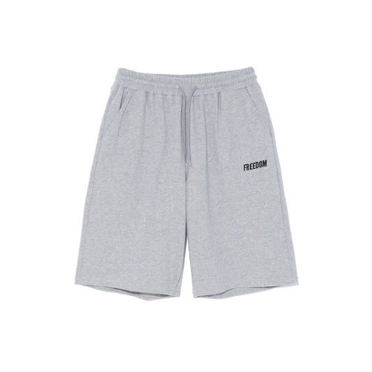 Freedom 經典棉質短褲｜灰色