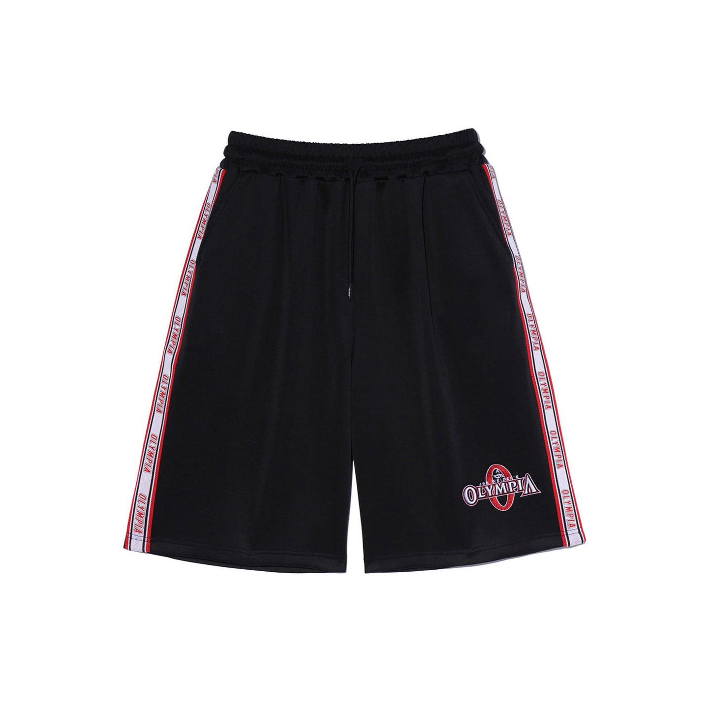 Olympia Logo 七分褲 黑色 運動短褲 | Freedom Taiwan 運動服