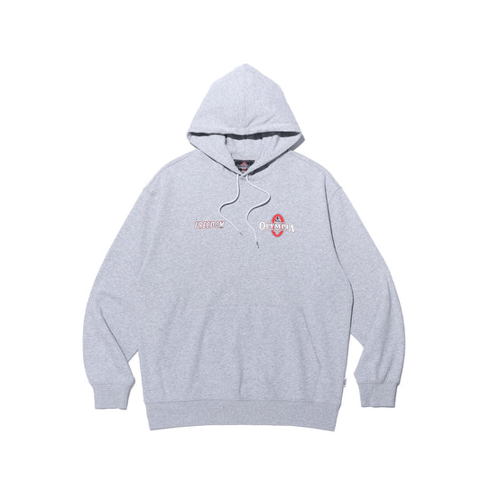 Olympia Small Logo 帽T｜灰色