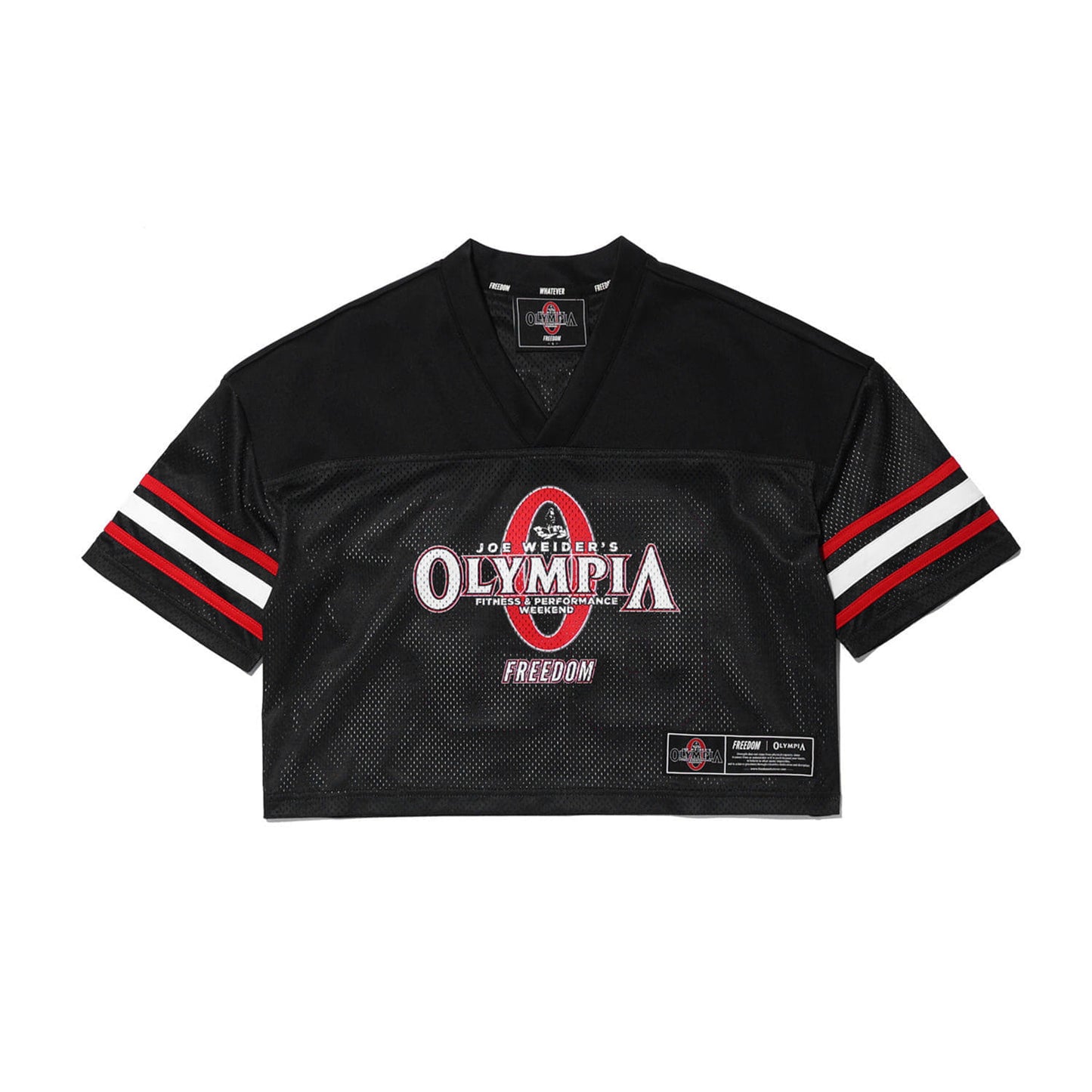 Olympia Rugby 短板橄欖球上衣 黑色 健身訓練服 | Freedom Taiwan 運動服