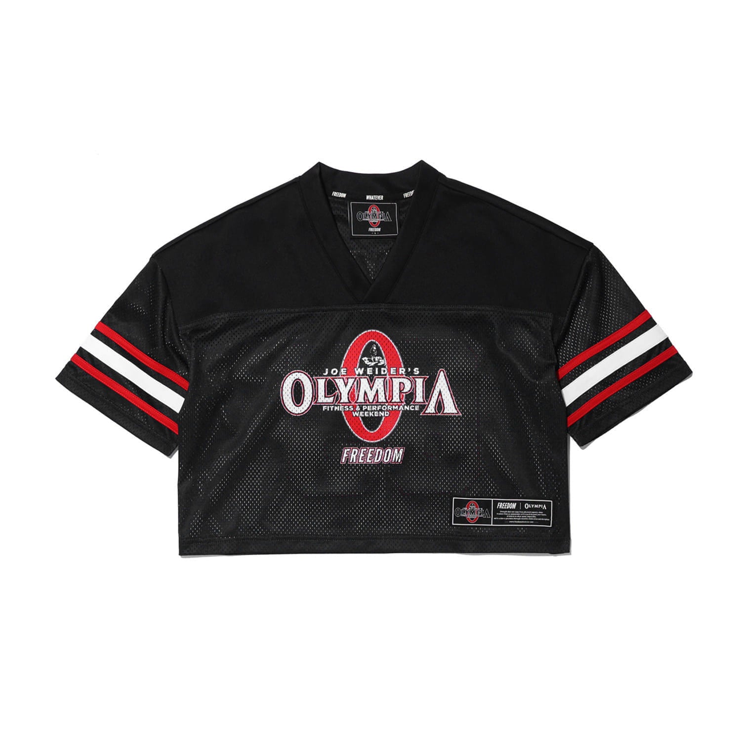 Olympia Rugby 短板橄欖球上衣 黑色 健身訓練服 | Freedom Taiwan 運動服