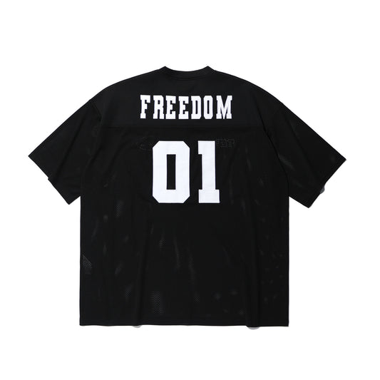 Freedom Mesh Rugby 橄欖球上衣｜黑色
