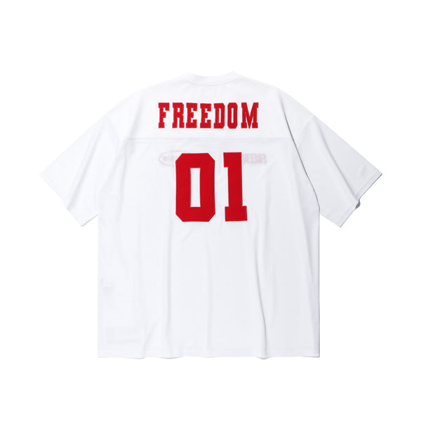 Freedom Mesh Rugby 橄欖球上衣｜白色