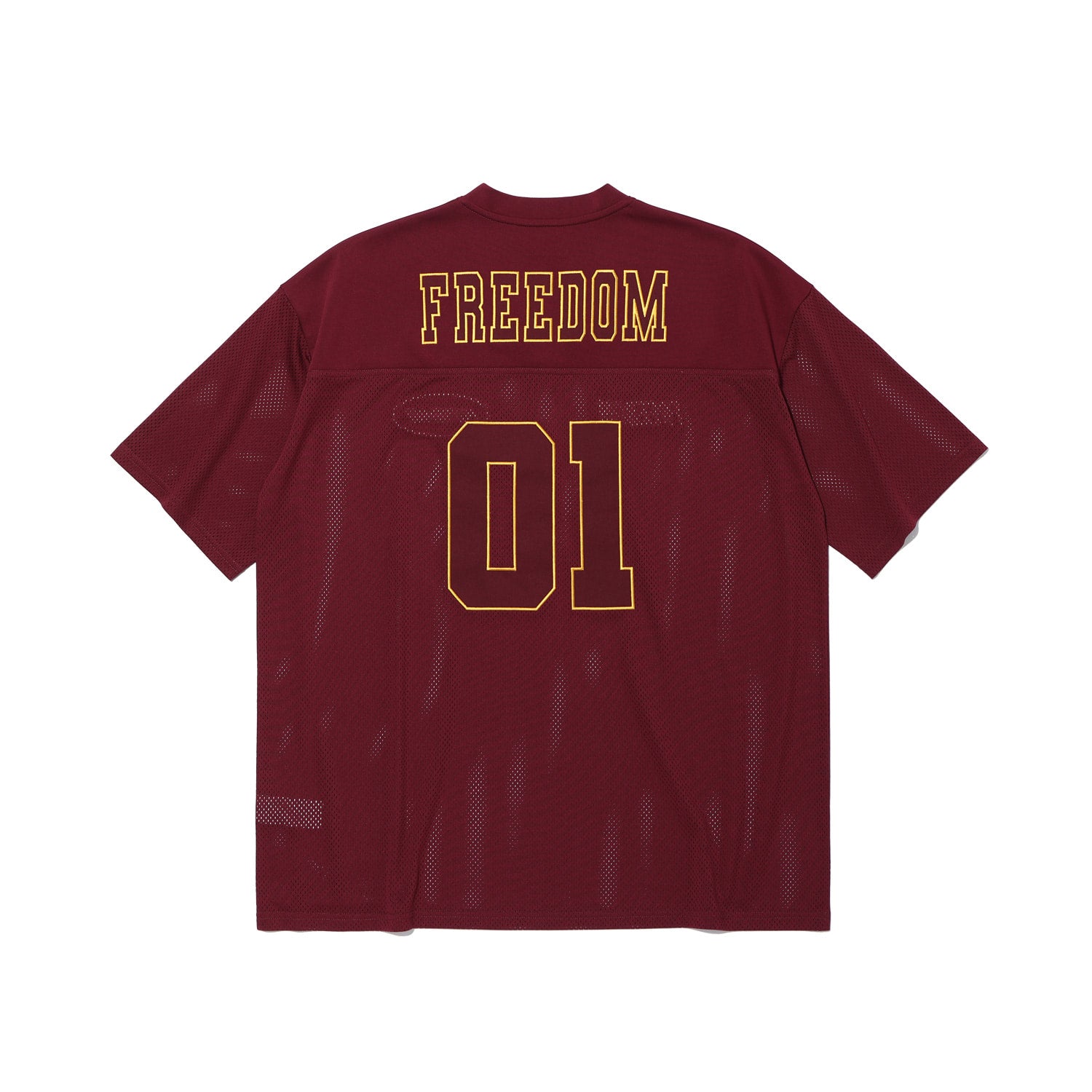Freedom Mesh Rugby 橄欖球上衣 酒紅色 健身訓練服 | Freedom Taiwan 運動服