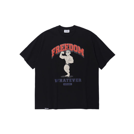 側胸二頭 Posing 短袖上衣｜黑色