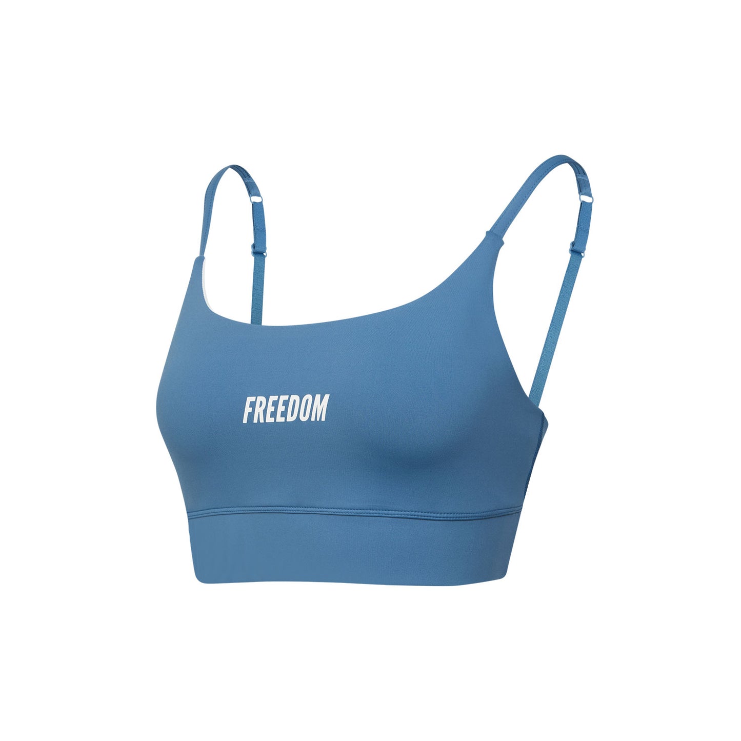 Freedom Small Logo 運動內衣 藍色 女性健身內衣 | Freedom Taiwan 運動服