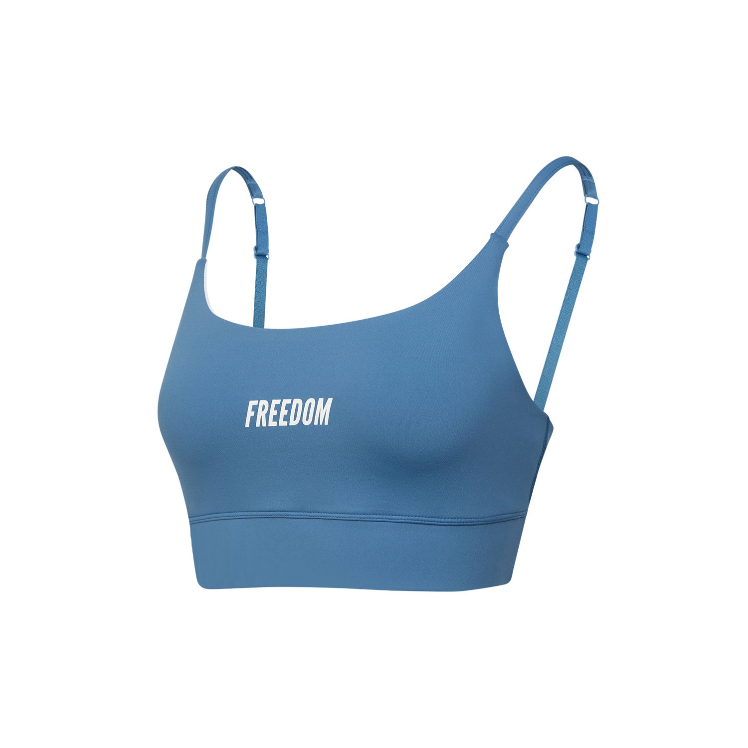 Freedom Small Logo 運動內衣 藍色 女性健身內衣 | Freedom Taiwan 運動服