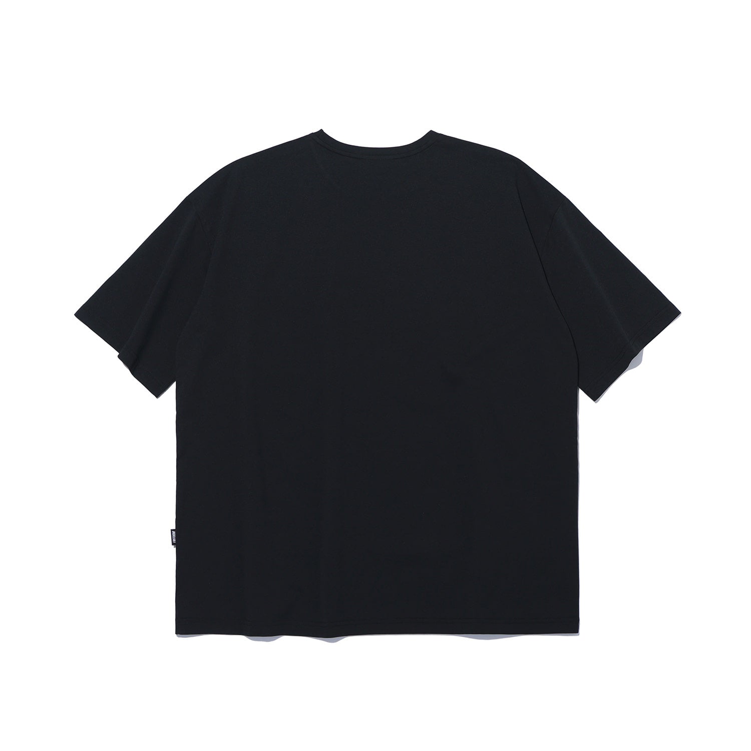 Olympia Essential Overfit 短袖上衣 黑色|100% Polyester 对寬版型機能訓練服 | Freedom Taiwan